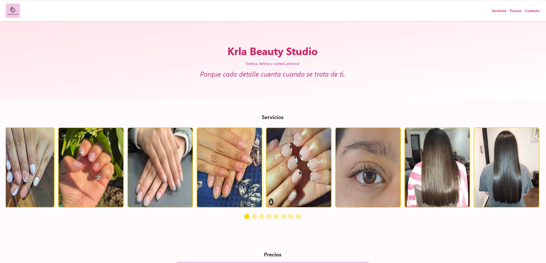 Proyecto Krla Beauty Studio